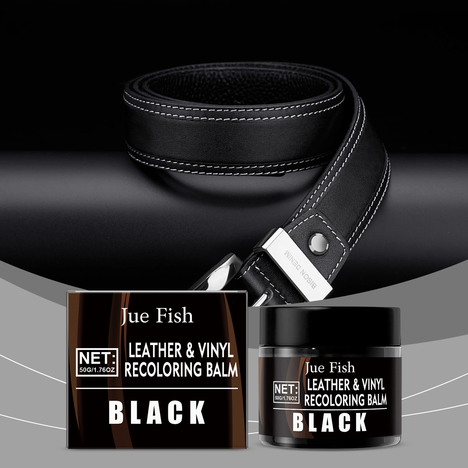 Leather Shoe Polish - Bálsamo Restaurador de Cor para Couro