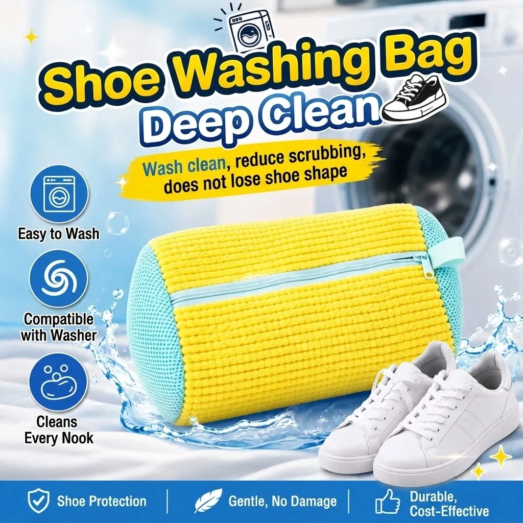 Shoe Cleaner - Fibra Fofa 360 ° Saco para