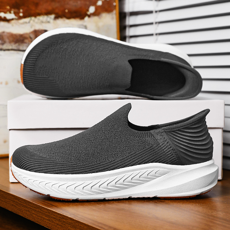 Sneaker Box - Tênis Masculino Slip-on Barefoot Plus Size