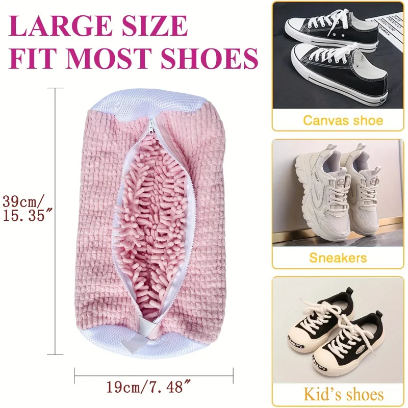 Saco para Lavar Sapatos em Máq - Shoe Brush avaliação e preço